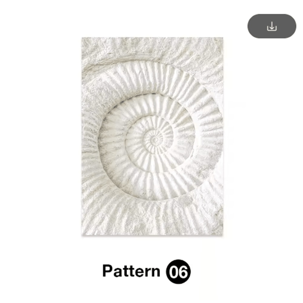 Tropical Ocean Shell Canvas Wall Art Summer Coastal Living Room Decor 8