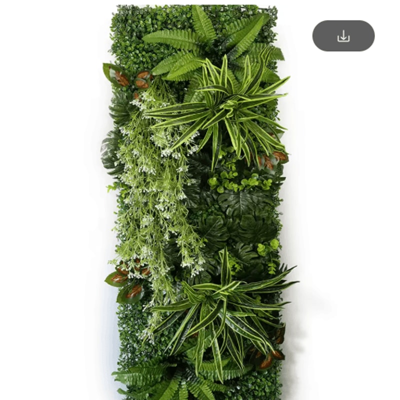Artificial Eucalyptus Green Wall Panel Wedding Backdrop Grid Decor 40by120cm 1