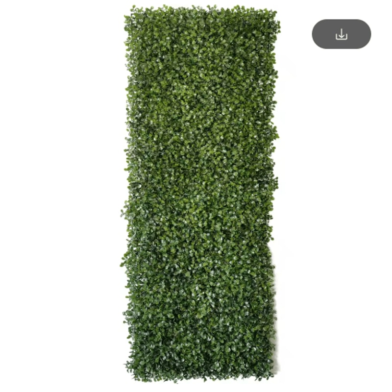 Artificial Eucalyptus Green Wall Panel Wedding Backdrop Grid Decor 40by120cm 10