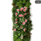 Artificial Eucalyptus Green Wall Panel Wedding Backdrop Grid Decor 40by120cm 11