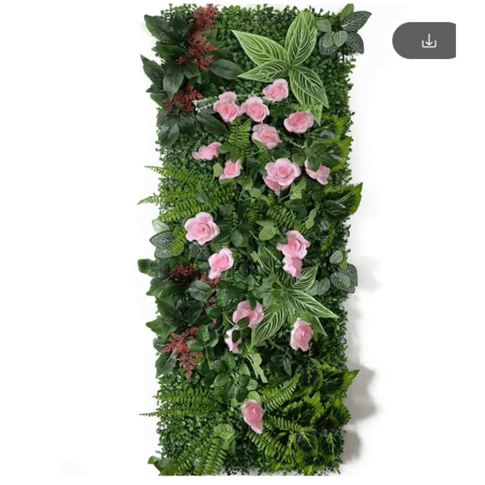 Artificial Eucalyptus Green Wall Panel Wedding Backdrop Grid Decor 40by120cm 13