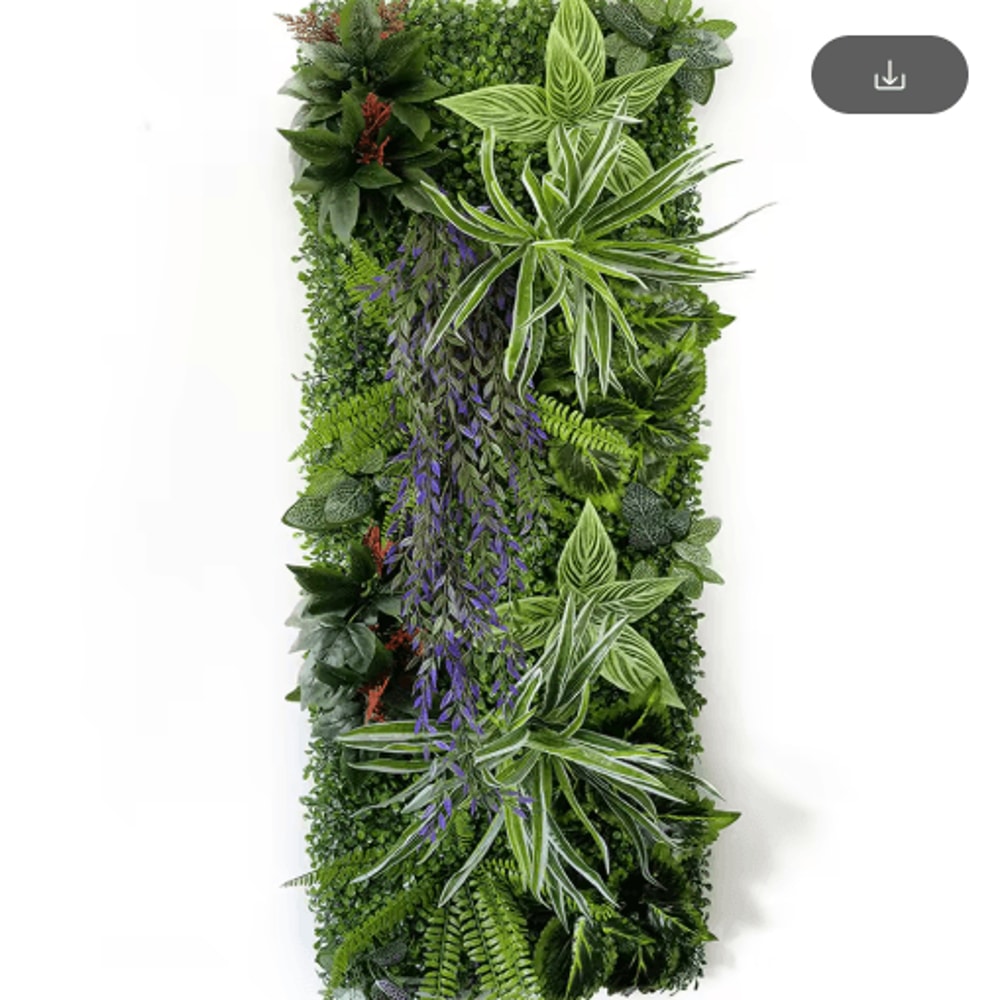 Artificial Eucalyptus Green Wall Panel Wedding Backdrop Grid Decor 40by120cm 16
