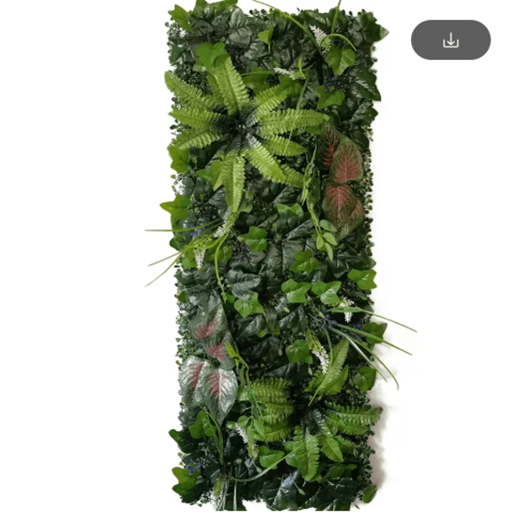 Artificial Eucalyptus Green Wall Panel Wedding Backdrop Grid Decor 40by120cm 17