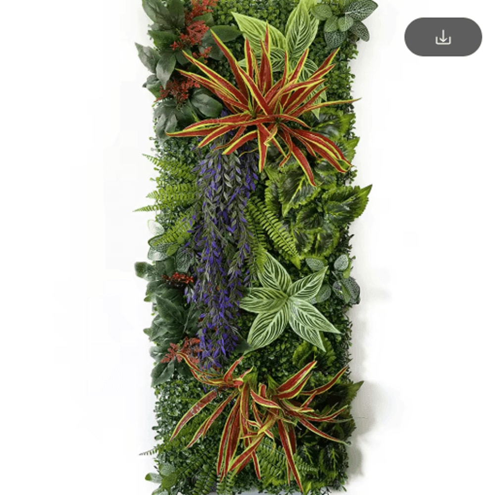 Artificial Eucalyptus Green Wall Panel Wedding Backdrop Grid Decor 40by120cm 19