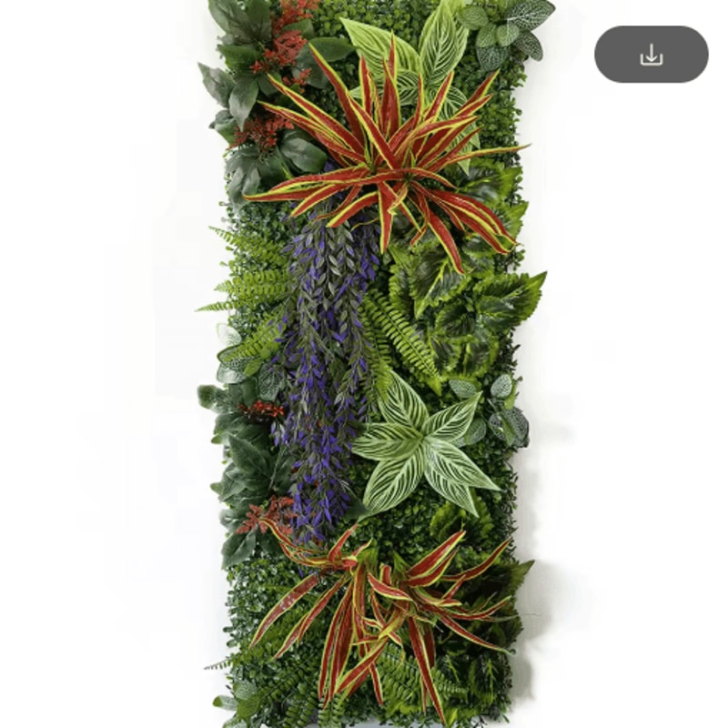 Artificial Eucalyptus Green Wall Panel Wedding Backdrop Grid Decor 40by120cm 19