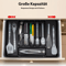 Expandable Kitchen Drawer Organizer Adjustable Cutlery Storage Tray 7