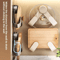 WallMounted Pot Lid Cutting Board Holder NoDrill MultiPurpose Kitchen Organizer 9