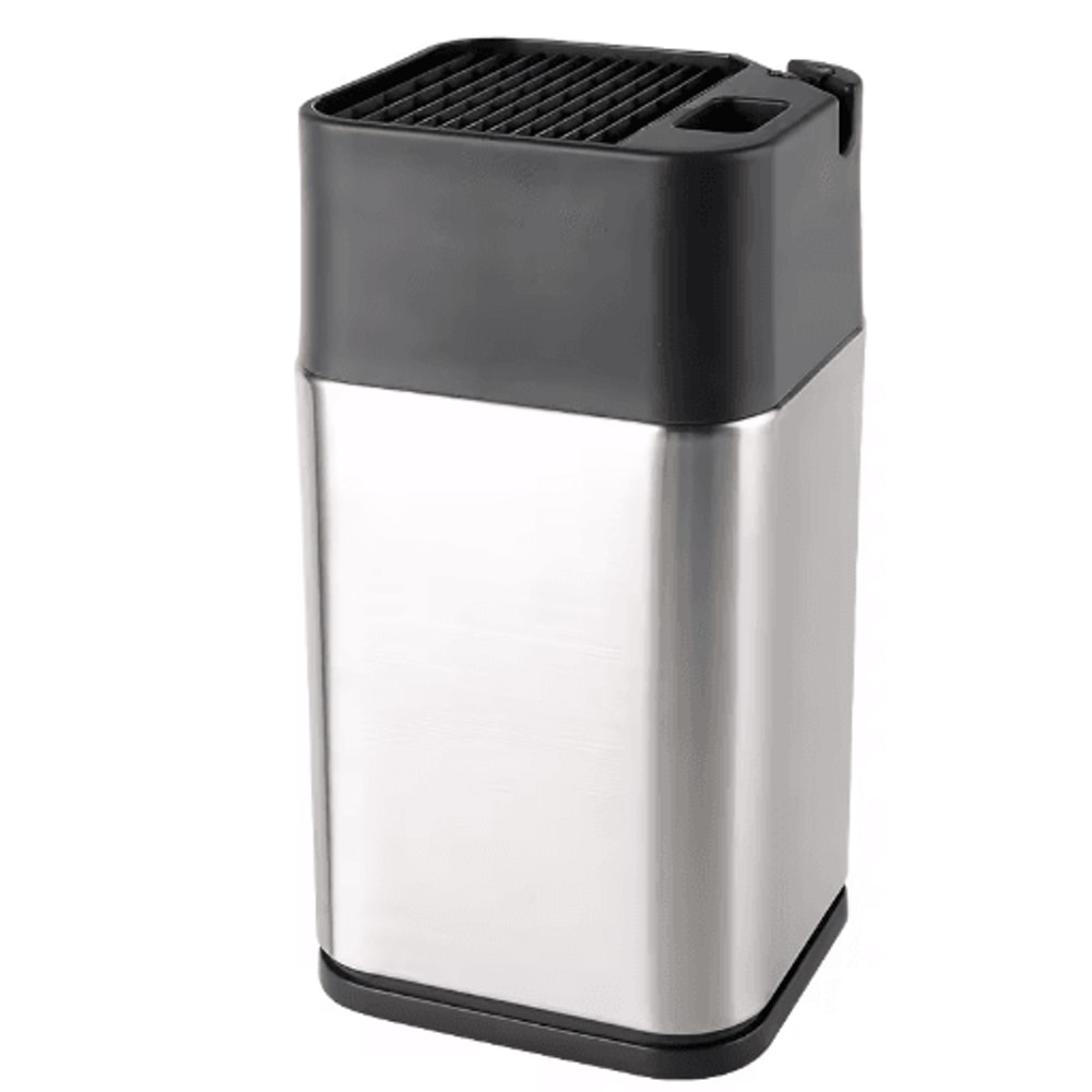 XITUO Stainless Steel Knife Holder Universal Knife Block With Builtin Sharpener 1