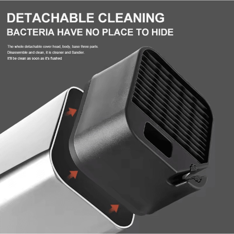 XITUO Stainless Steel Knife Holder Universal Knife Block With Builtin Sharpener 5