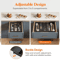 Expandable Silverware Drawer Organizer Adjustable Utensil Cutlery Tray 4