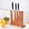 Acacia Wood Magnetic Knife Block Strong Magnet Kitchen Knife Stand 5