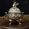 Elephant Metal Incense Burner TripleLeg Aromatherapy Meditation Decor 1