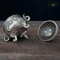 Elephant Metal Incense Burner TripleLeg Aromatherapy Meditation Decor 2