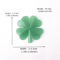 Aventurine Four Leaf Clover Figurine Lucky Gemstone Tabletop Decor 5