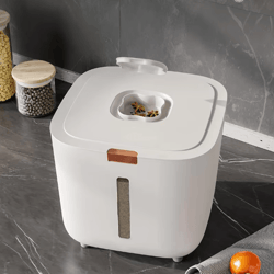 airtight rice storage container – moisture-proof grain bin with lid (5–10kg)
