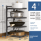 Adjustable MultiTier Kitchen Shelf SpaceSaving Pot Rack Organizer 1