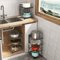 Adjustable MultiTier Kitchen Shelf SpaceSaving Pot Rack Organizer 6
