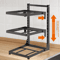 Adjustable MultiTier Kitchen Shelf SpaceSaving Pot Rack Organizer 8