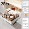 PullOut Kitchen Organizer Rack Sliding Drawer Spice Cabinet Storage Tray 13