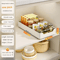 PullOut Kitchen Organizer Rack Sliding Drawer Spice Cabinet Storage Tray 17