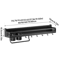 NoDrill Metal Kitchen Shelf Large Capacity WallMounted Utensil Rack 9