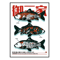Japanese Koi Bonsai Canvas Print Retro Botanical Wall Art Decor 11