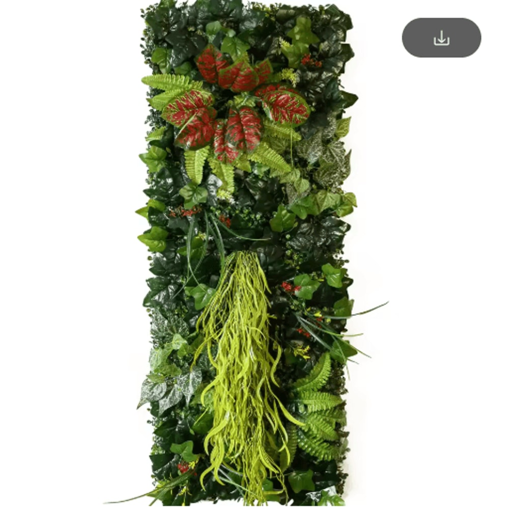 Artificial Grass Wall Panel 40by120cm Faux Greenery Backdrop Decor 13