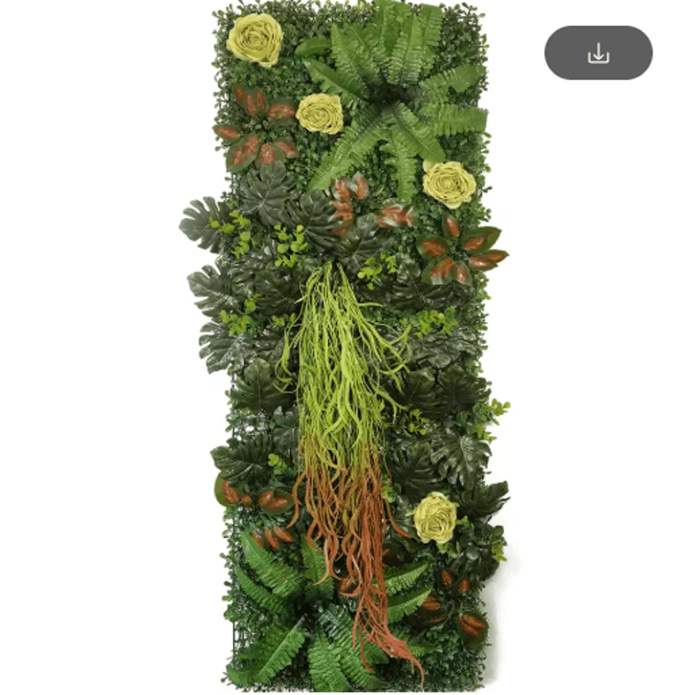 Artificial Grass Wall Panel 40by120cm Faux Greenery Backdrop Decor 14