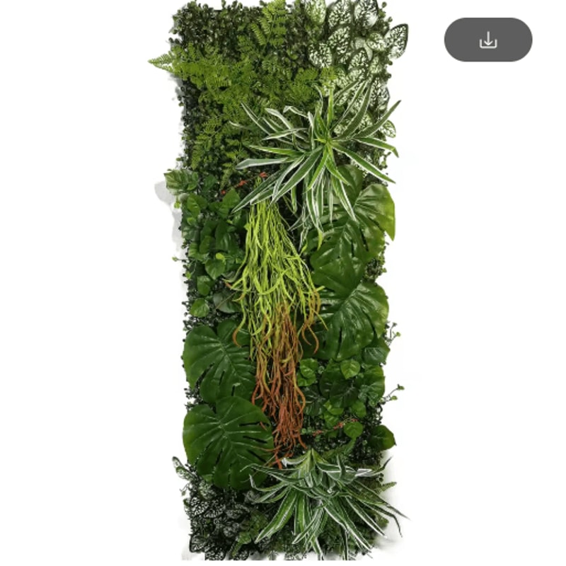 Artificial Grass Wall Panel 40by120cm Faux Greenery Backdrop Decor 17