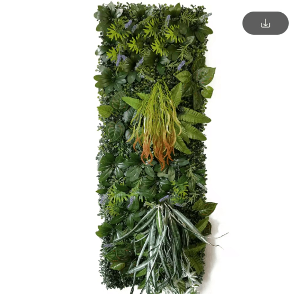 Artificial Grass Wall Panel 40by120cm Faux Greenery Backdrop Decor 5
