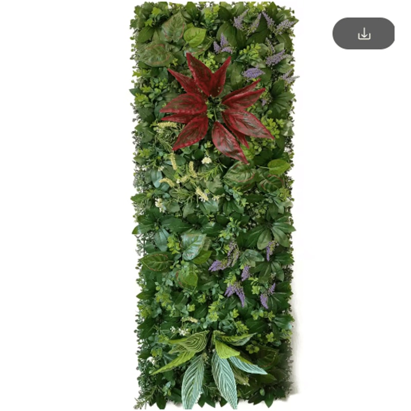 Artificial Grass Wall Panel 40by120cm Faux Greenery Backdrop Decor 9
