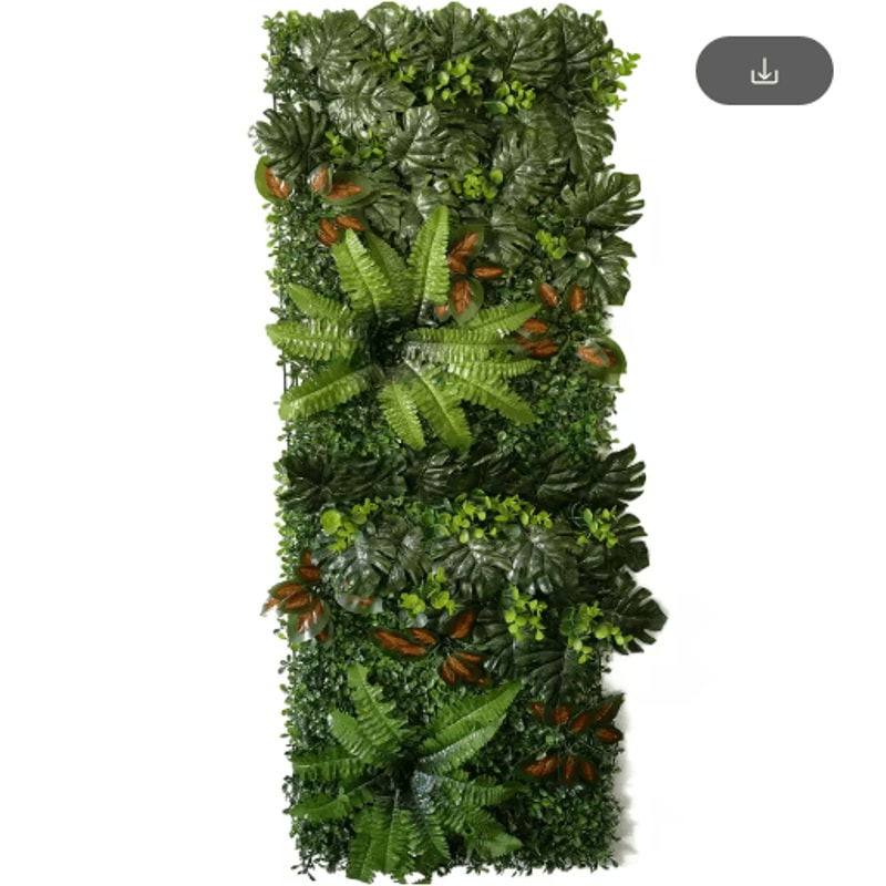 Artificial Grass Wall Panel 40by120cm Faux Greenery Backdrop Decor 25