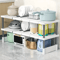 Adjustable Under Sink Storage Rack Expandable MultiLayer Kitchen Organizer 6
