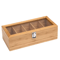 Bamboo Tea Bag Storage Box 5Compartment Organizer For Tea Spices 1