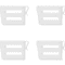 Adjustable Refrigerator Divider Clips Expandable Fridge Shelf Organizer 48pcs 2