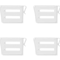 Adjustable Refrigerator Divider Clips Expandable Fridge Shelf Organizer 48pcs 2