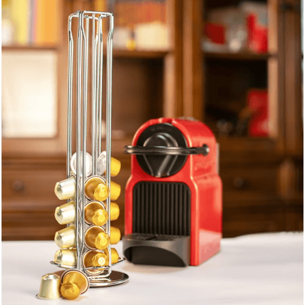 360 Rotating Coffee Capsule Holder 40Pod Storage Rack Stand 2