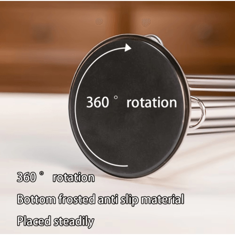 360 Rotating Coffee Capsule Holder 40Pod Storage Rack Stand 6