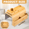 Folding Sofa Arm Tray Table Sturdy Couch Armrest Organizer 5