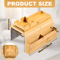 Folding Sofa Arm Tray Table Sturdy Couch Armrest Organizer 5