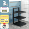 Adjustable Stainless Steel Pot Rack Organizer MultiLayer Cookware Storage 2