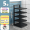 Adjustable Stainless Steel Pot Rack Organizer MultiLayer Cookware Storage 5