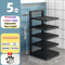 Adjustable Stainless Steel Pot Rack Organizer MultiLayer Cookware Storage 5