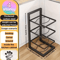 Adjustable Stainless Steel Pot Rack Organizer MultiLayer Cookware Storage 6