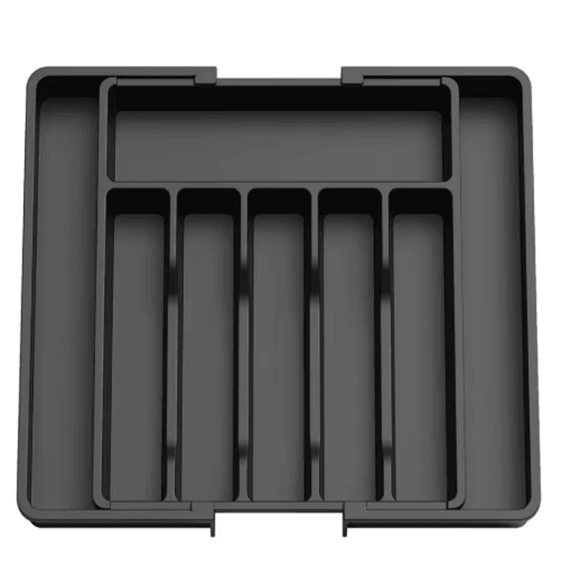 LMETJMA Expandable Cutlery Organizer Tray Adjustable Silverware Drawer Storage 3