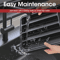 LMETJMA Expandable Cutlery Organizer Tray Adjustable Silverware Drawer Storage 4
