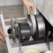 Expandable Stainless Steel Kitchen Rack MultiUse Pot Lid Dish Organizer 2