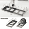 Expandable Stainless Steel Kitchen Rack MultiUse Pot Lid Dish Organizer 3