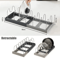 Expandable Stainless Steel Kitchen Rack MultiUse Pot Lid Dish Organizer 3
