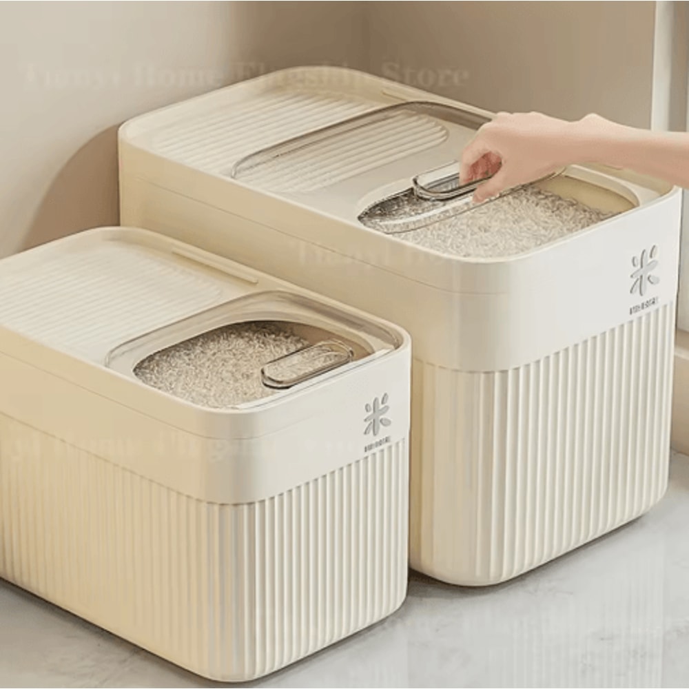 Airtight Rice Storage Container MoistureProof Grain Bin 51015KG 0
